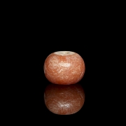 Ancient two-coloured agate bead
