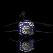 Enamel bead, Warring States period