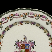 Plato de porcelana 
