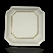 Plato de porcelana