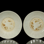 Juego de cuatro cuencos de porcelana china, dinastía Ming - 2