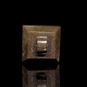 Sello cuadrangular de jade, dinastía Han