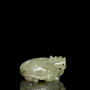 Jade figurine ‘Dragon Turtle (Bixi)’, 20th century
