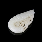 Hetian jade figure ‘Shrimp’, Qing dynasty