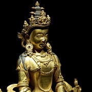 Buda de bronce dorado 
