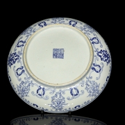 Plato de porcelana esmaltada 