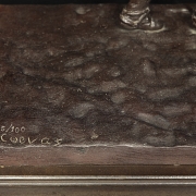 José Cuevas (20th century) ‘Equestrian dance with Andalusian horse’