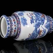 Jarrón de porcelana esmaltada 