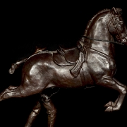 José Cuevas (20th century) ‘Equestrian dance with Andalusian horse’