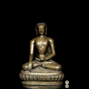 Bronze figure ‘Buddha’, Tibet, Qing dynasty