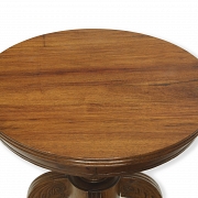 Carved wooden side table, 20th century - 4