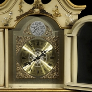Reloj de antesala Grandfather estilo Chinoiserie, 'Tempus Fugit', c. 1970-1980 - 6