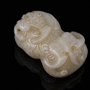 Sello de jade blanco de Hetian