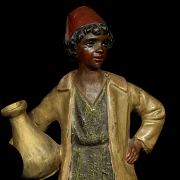 Pair of terracotta figures in Orientalist style, 20th century - 7