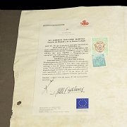 Facsimile ‘Treaty of Tordesillas’, 1990 - 3