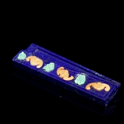 Small lapislazuli box “Bats and clouds”, 20th century - 4