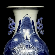 Jarrón de porcelana