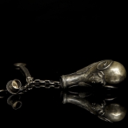 Pequeño recipiente de plata