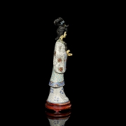 Figura de cloisonné