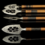Cuatro flechas japonesas punta de cerezo 