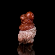 Nanhong figure, ‘Boy with Qilin,’ Qing dynasty