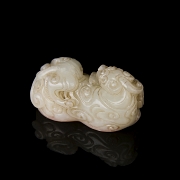Hetian jade ‘Chilong’ seal, Qing dynasty