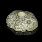 Carved jade figure ‘Frog’, Zhou dynasty