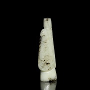 Colgante de jade blanco 