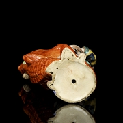 Chinese porcelain scrivener “Man with crocodile” 20th century - 5