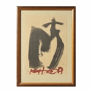 Antoni Tapies (1923–2012) ‘M. Ojos y Cruz’