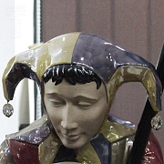 Figura de porcelana  arlequín Nadal, - 1