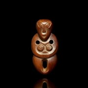 Carved jade figure ‘Monkey Man’, Liangzhu culture