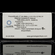 Lote de ocho diamantes naturales - 2