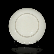 Plato de porcelana