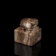Jade seal ‘Mythical turtle’, Ming dynasty