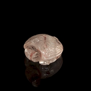 Colgante de cuarzo blanco 