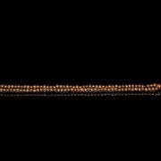 Mala with 113 Bodhi seed and agate beads, 20th century