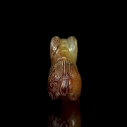 Figura de ágata tallada