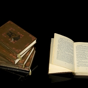 Colección de cinco volúmenes de Arsène Lupin, Maurice Leblanc