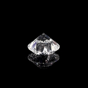 Diamante natural en talla brillante, 2.08 ct, certificado HRD