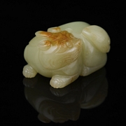 Colgante de jade amarillo