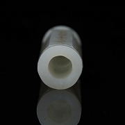 Colgante hexagonal de jade de Hetian 