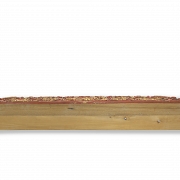 Cubre cortinas de madera lacada 