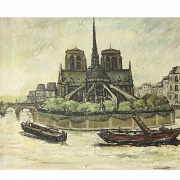 Castellano (20th century) ‘Views of Notre Dame’