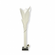 Sculptural floor lamp by Rougier, ca. 1970