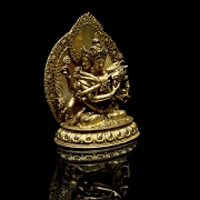 Buda de bronce dorado 