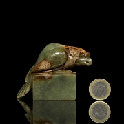 Sello de jade amarillo 