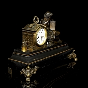 Reloj de sobremesa de estilo Imperio 