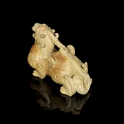 Figura de jade tallado