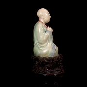 Figura de Shoushan policromada